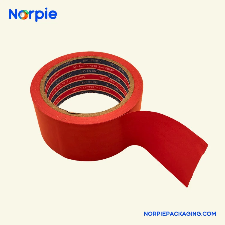 Pure Red Warning Tape